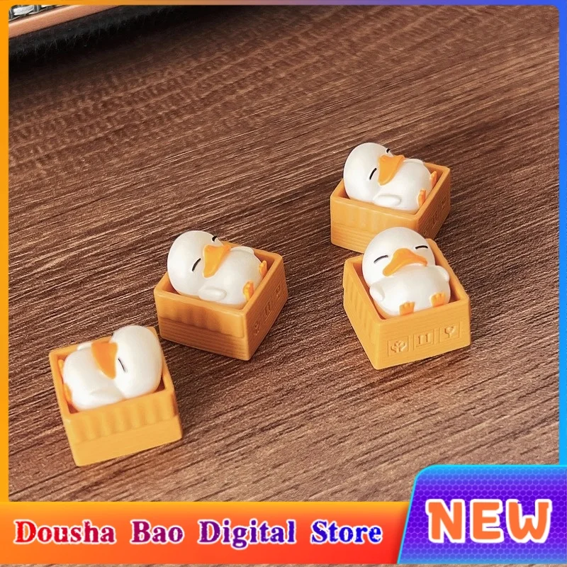 Lying Flat Duck Theme Single Keycaps Mechanical Keyboard Keycaps Resin Material Personalized Cute Office Game Keyboard Keycaps
Lying Flat Duck Theme Single Keycaps Mechanical Keyboard Keycaps Resin Material Personalized Cute Office Game Keyboard Keycaps