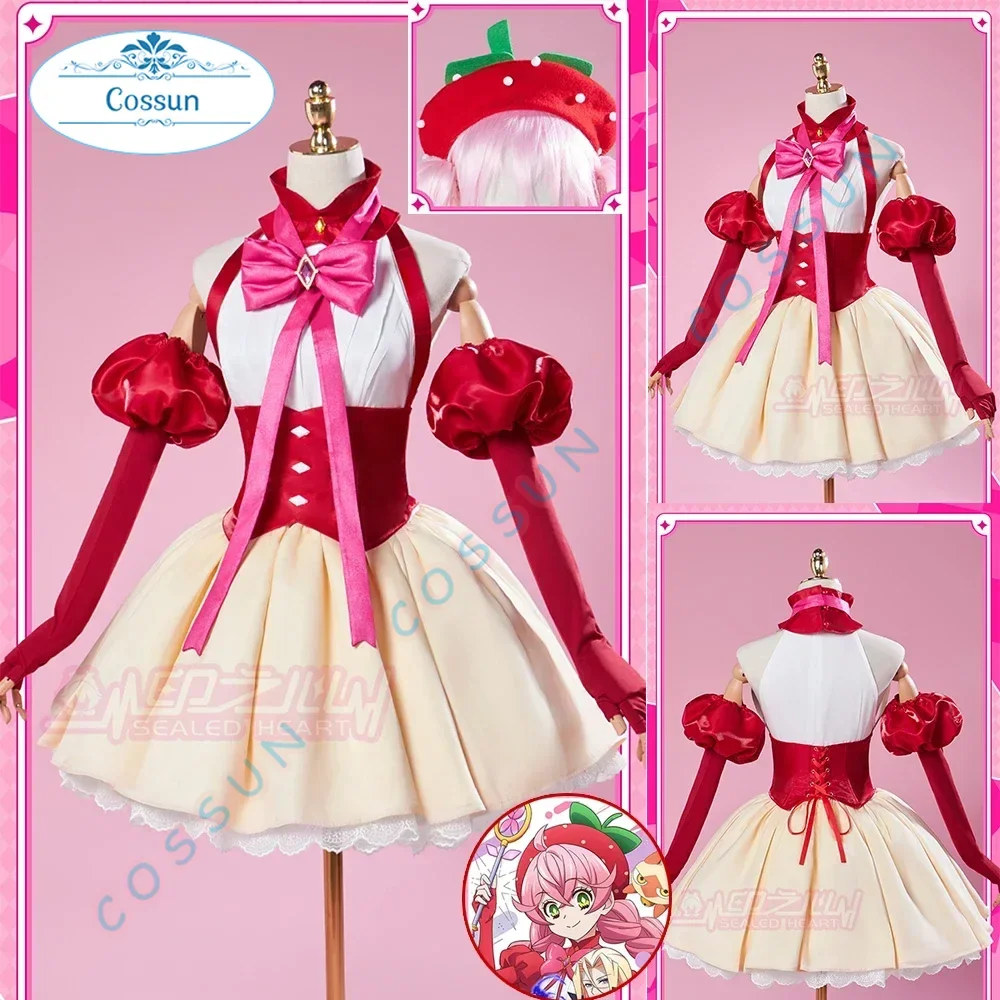 Amine Acro Trip Berry Blossom Cosplay Costume Magical Girl Lovely Dress Uniform Women Halloween Party Outfit Role Play
Amine Acro Trip Berry Blossom Cosplay Costume Magical Girl Lovely Dress Uniform Women Halloween Party Outfit Role Play