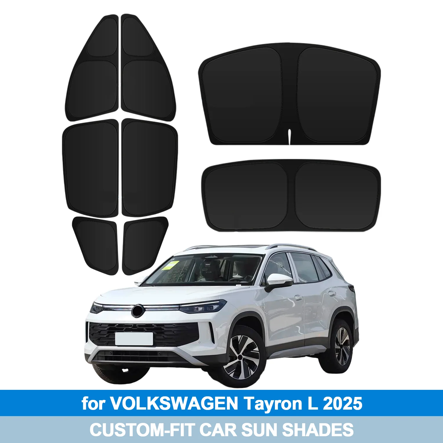 For VOLKSWAGEN Tayron L 2025 Windshield Sun Shade Side Window Shades Cover Sun Visor Shield Privacy Protection
For VOLKSWAGEN Tayron L 2025 Windshield Sun Shade Side Window Shades Cover Sun Visor Shield Privacy Protection