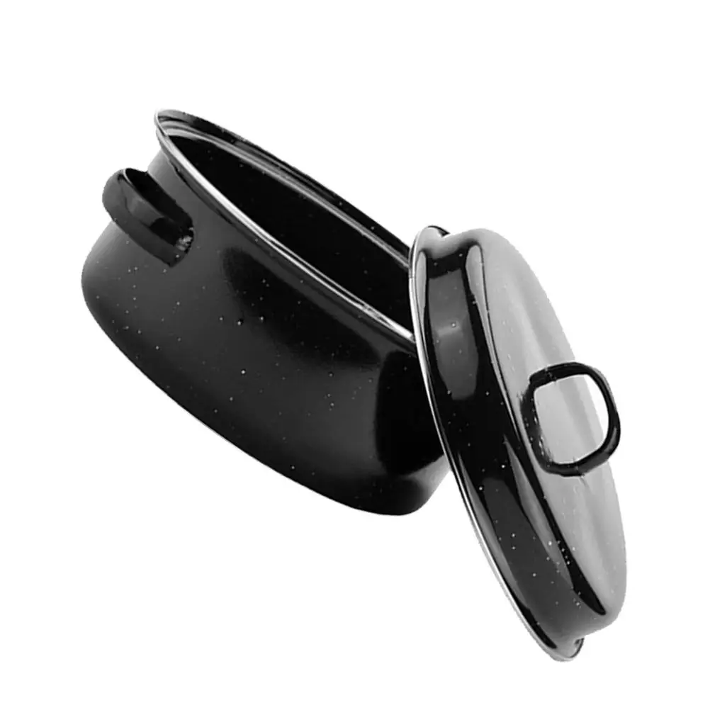 Sweet Potato Roasting Pan Cooking Supply Roaster Household Convenient with Lid Enamel Cookware
Sweet Potato Roasting Pan Cooking Supply Roaster Household Convenient with Lid Enamel Cookware