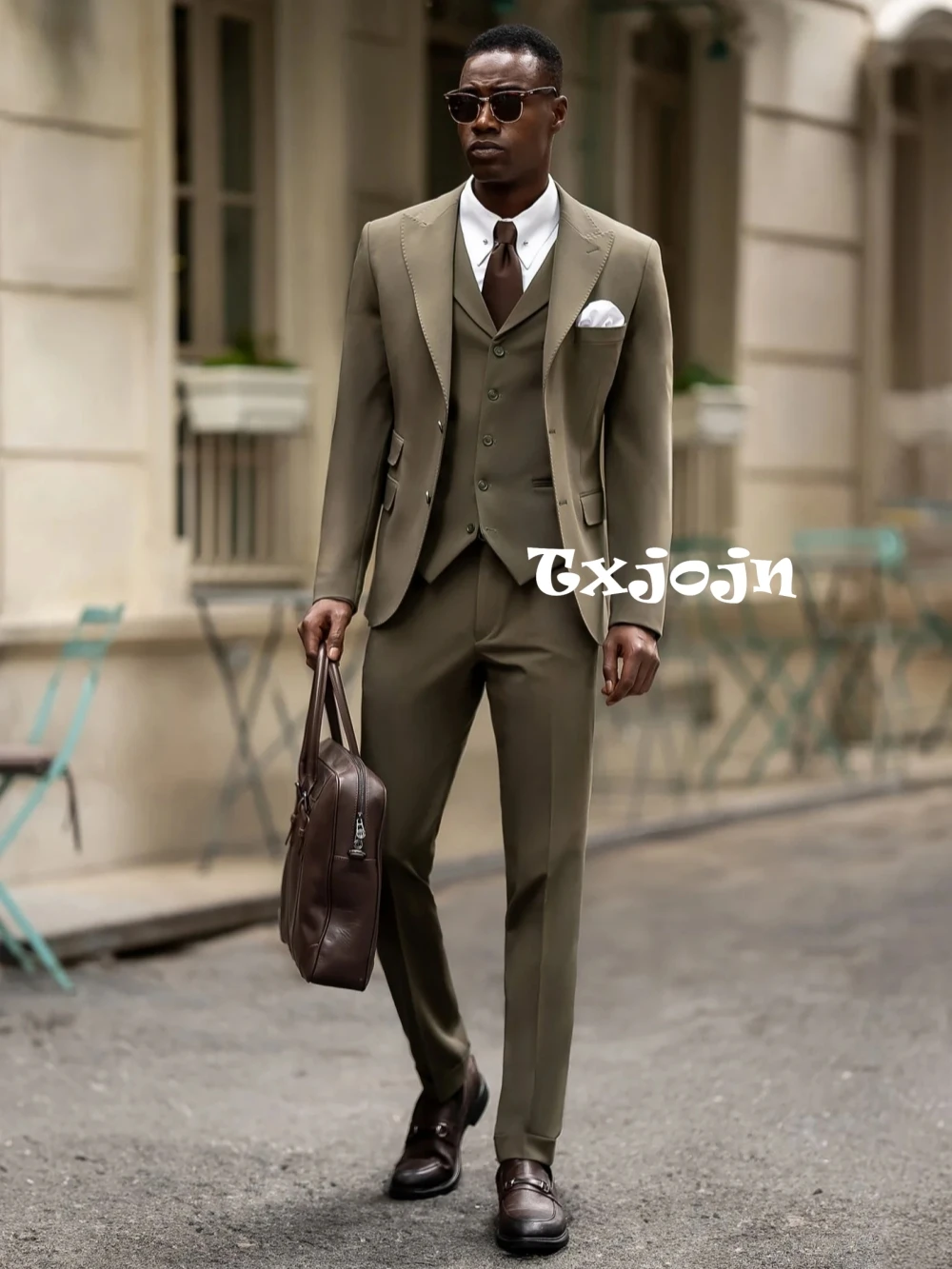 Formal Handsome Men's Suit Set For Daily Office Popular Elegant Single Breasted Suits Customized Tuxedo Wedding Party Outfit
Formal Handsome Men's Suit Set For Daily Office Popular Elegant Single Breasted Suits Customized Tuxedo Wedding Party Outfit