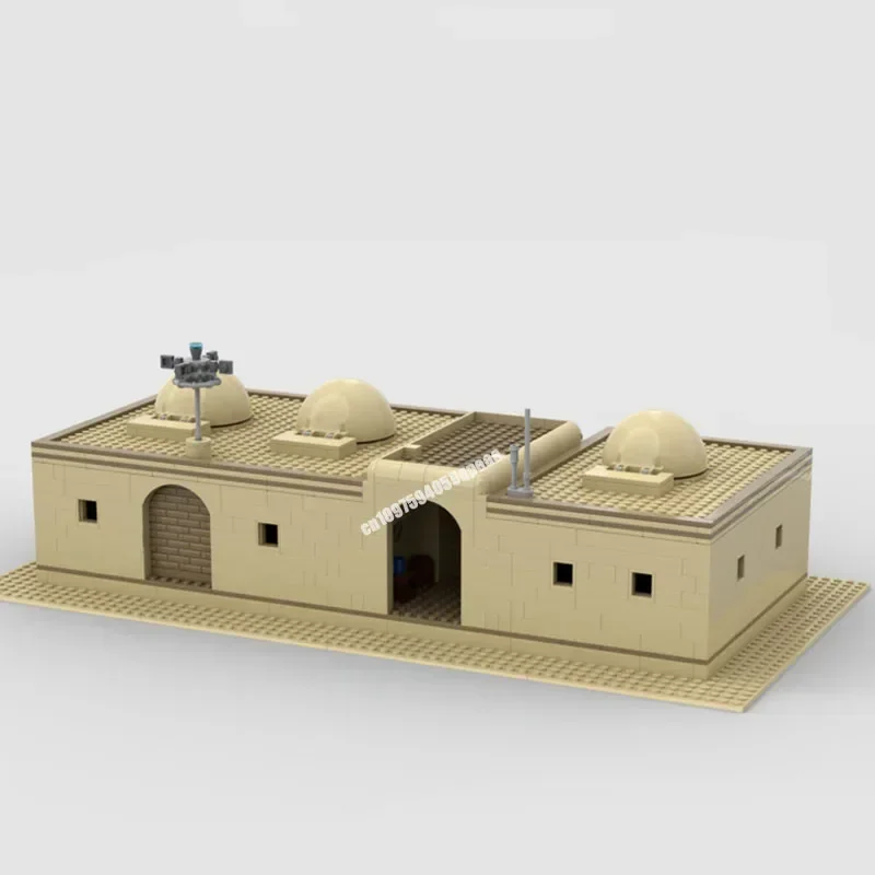 New 846Pcs Famous Star Battle Movie Moc Desert Tatooined House Model Custom Puzzle Diy Creative Ideas Kids Toys Birthday Gift
New 846Pcs Famous Star Battle Movie Moc Desert Tatooined House Model Custom Puzzle Diy Creative Ideas Kids Toys Birthday Gift