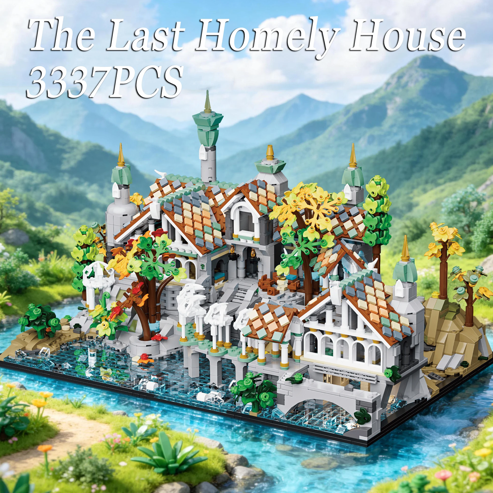 3337PCS MOC Vally Elven City Castle Building Blocks Model Assembly Street View Bricks Toys Decor Modular Architecture For Gifts
3337PCS MOC Vally Elven City Castle Building Blocks Model Assembly Street View Bricks Toys Decor Modular Architecture For Gifts