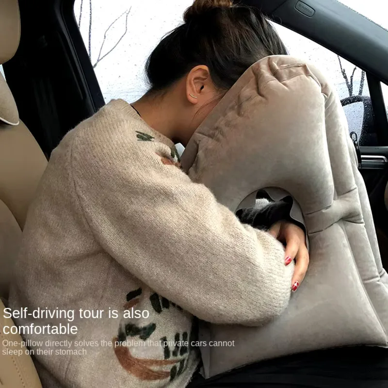 Inflatable Travel Pillow Travel Accessories For Long Haul Flights,Cars,Buses,Trains,Office Napping Sleeping Gray
Inflatable Travel Pillow Travel Accessories For Long Haul Flights,Cars,Buses,Trains,Office Napping Sleeping Gray