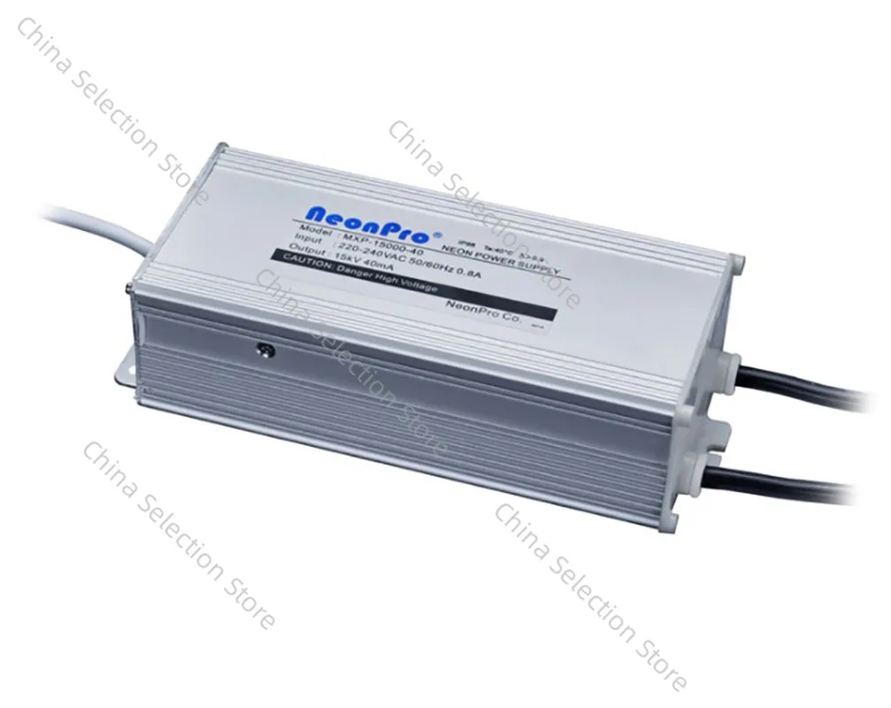 High Brightness Neon Sign Transformer Power Supply Neon Light Rectifier Ballast Output 15kVAC 40mA 192W Input 220V 50/60Hz
High Brightness Neon Sign Transformer Power Supply Neon Light Rectifier Ballast Output 15kVAC 40mA 192W Input 220V 50/60Hz
