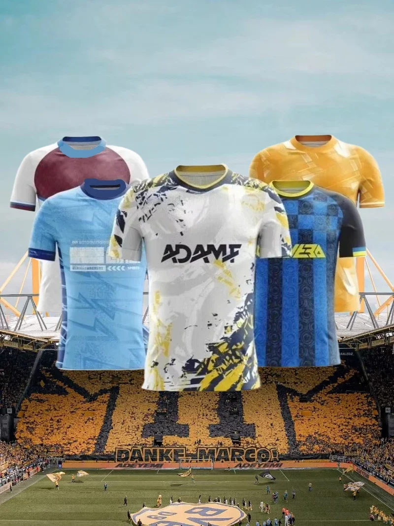 3D Football Shirts for Men and Women in Summer 2025, Round-neck, Breathable and Comfortable Large-sized T-shirts
3D Football Shirts for Men and Women in Summer 2025, Round-neck, Breathable and Comfortable Large-sized T-shirts