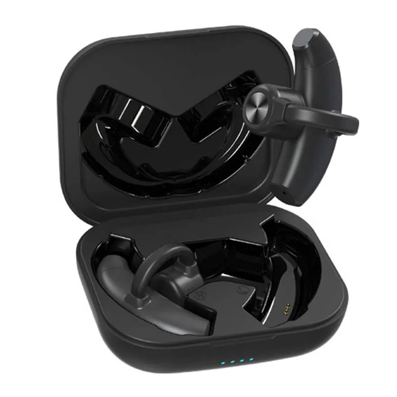 Luxmoc True Wireless Bone Conduction Bluetooth Headphones OWS Sports Noise Reduction Ear Hook Long Endurance Running Earphones
Luxmoc True Wireless Bone Conduction Bluetooth Headphones OWS Sports Noise Reduction Ear Hook Long Endurance Running Earphones