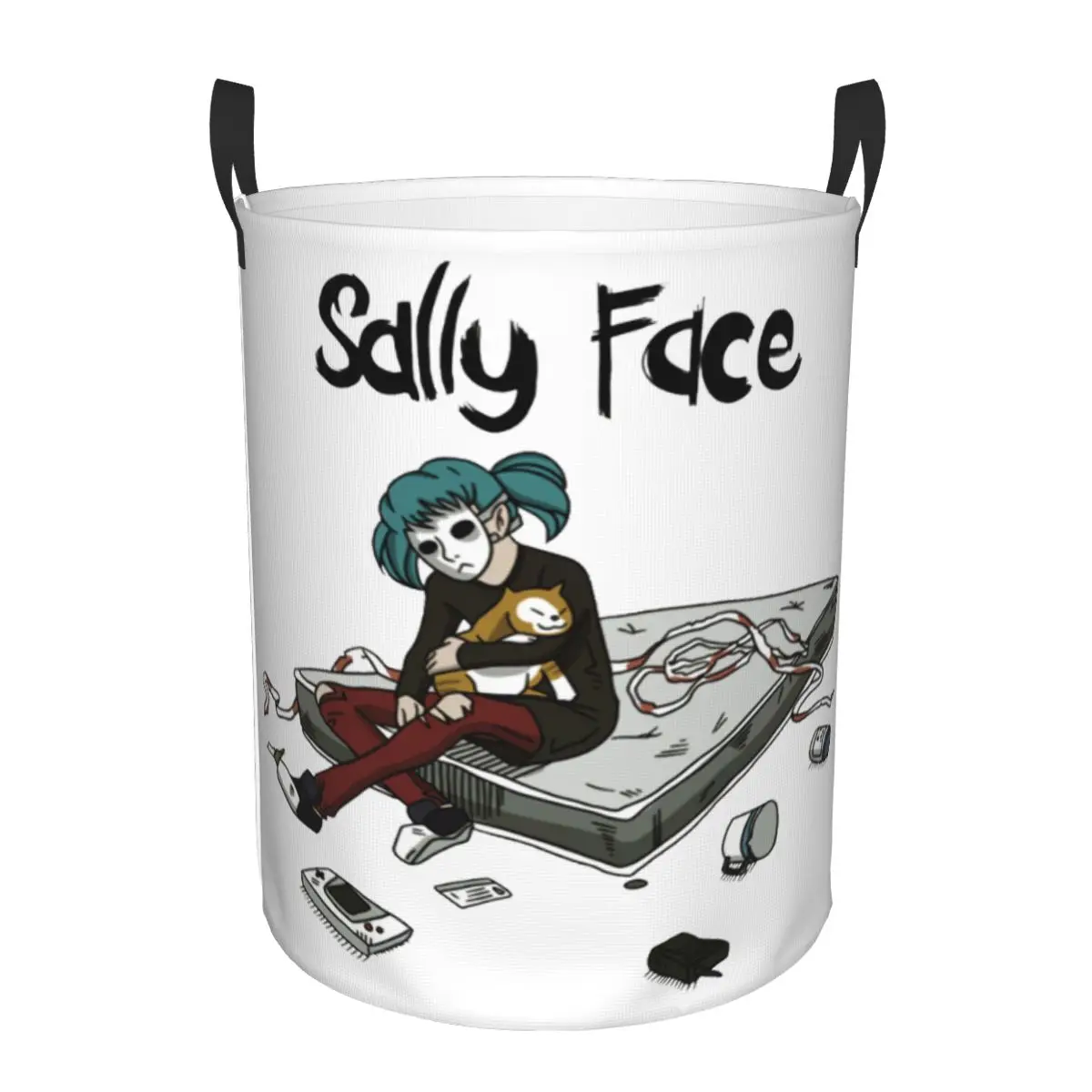 Custom Indie Adventure Game Sally Face Laundry Hamper Large Clothes Storage Basket Horror Game Toy Bin Organizer for Boy Girl
Custom Indie Adventure Game Sally Face Laundry Hamper Large Clothes Storage Basket Horror Game Toy Bin Organizer for Boy Girl