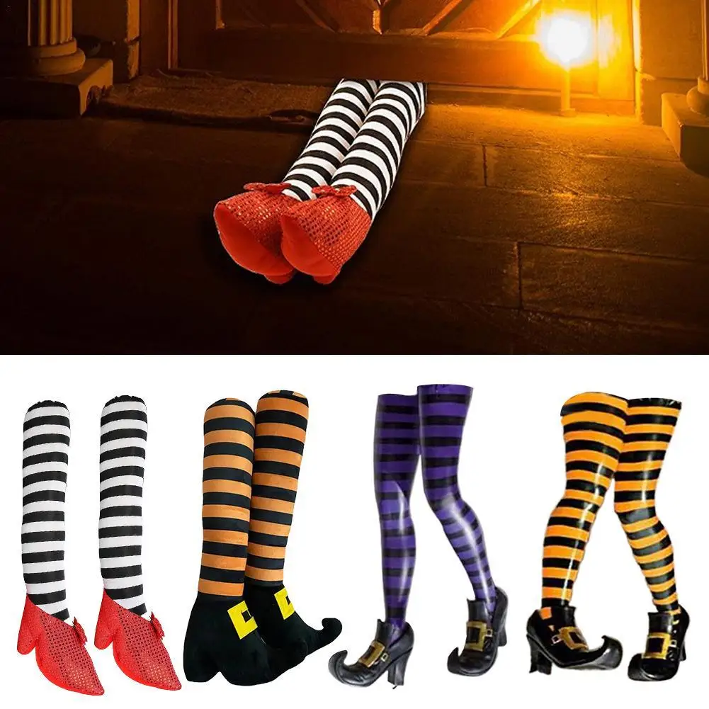 1 пара реквизита для ног злой ведьмы на Хэллоуин, колыбец для сада, двора, перевернутые ножки волшебника с украшением для ботинок, новинка 2025 г.
1 пара реквизита для ног злой ведьмы на Хэллоуин, колыбец для сада, двора, перевернутые ножки волшебника с украшением для ботинок, новинка 2025 г.