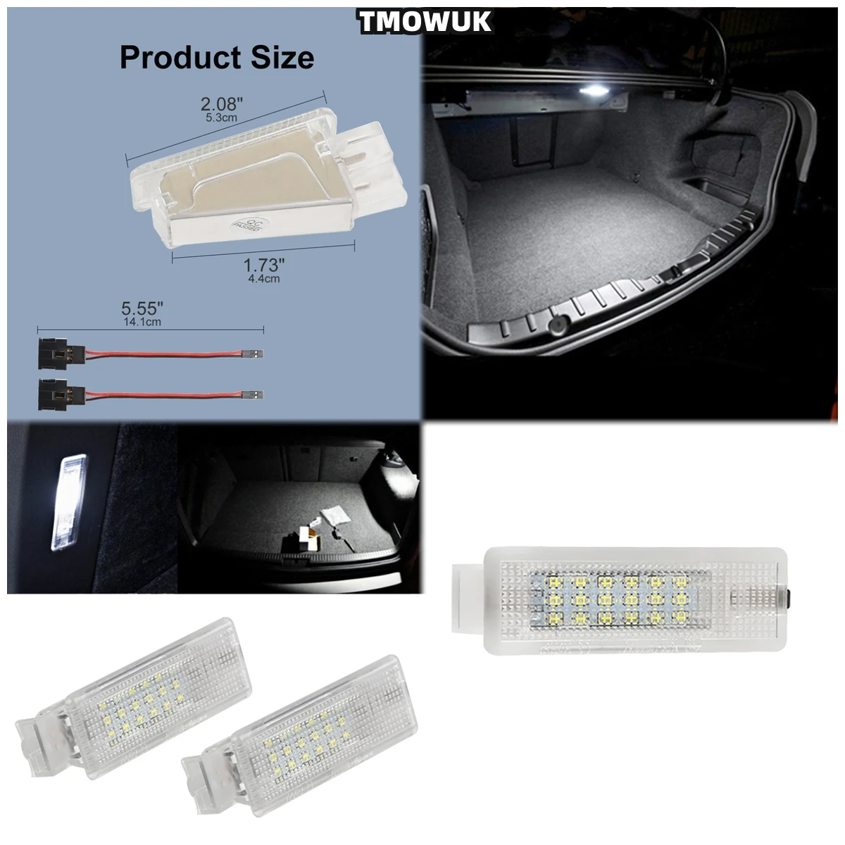 CANbus Error-Free 12V LED Cargo Light For VW Golf Mk4-Mk7 Jetta Passat CC - OE Style Plug & Play Interior Dome Light
CANbus Error-Free 12V LED Cargo Light For VW Golf Mk4-Mk7 Jetta Passat CC - OE Style Plug & Play Interior Dome Light