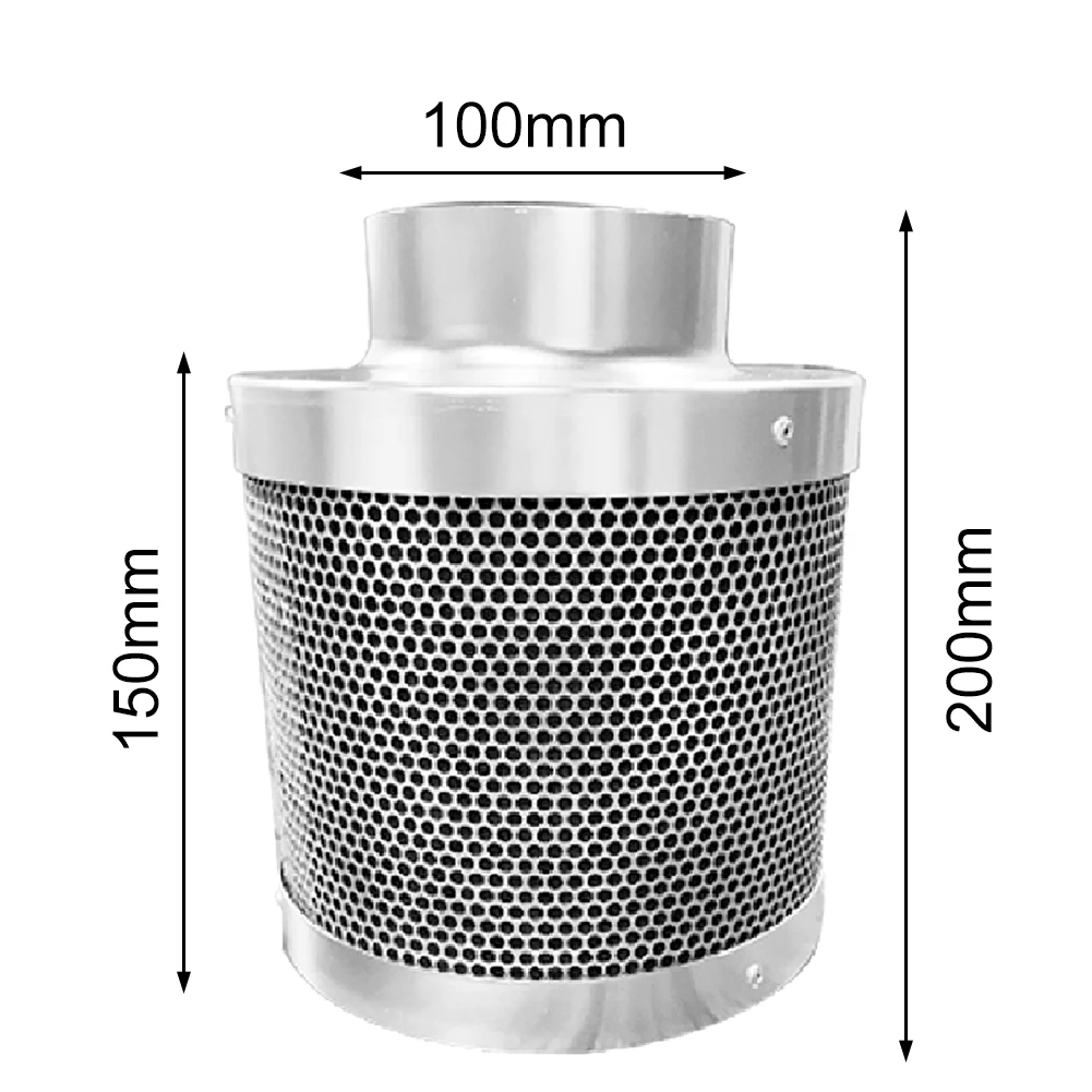 4 Inch Air Carbon Filter Hydroponics Activated Carbon Filter Charcoal Indoor Plant Air Exhaust Filter Cotton Air Purifier Parts
4 Inch Air Carbon Filter Hydroponics Activated Carbon Filter Charcoal Indoor Plant Air Exhaust Filter Cotton Air Purifier Parts