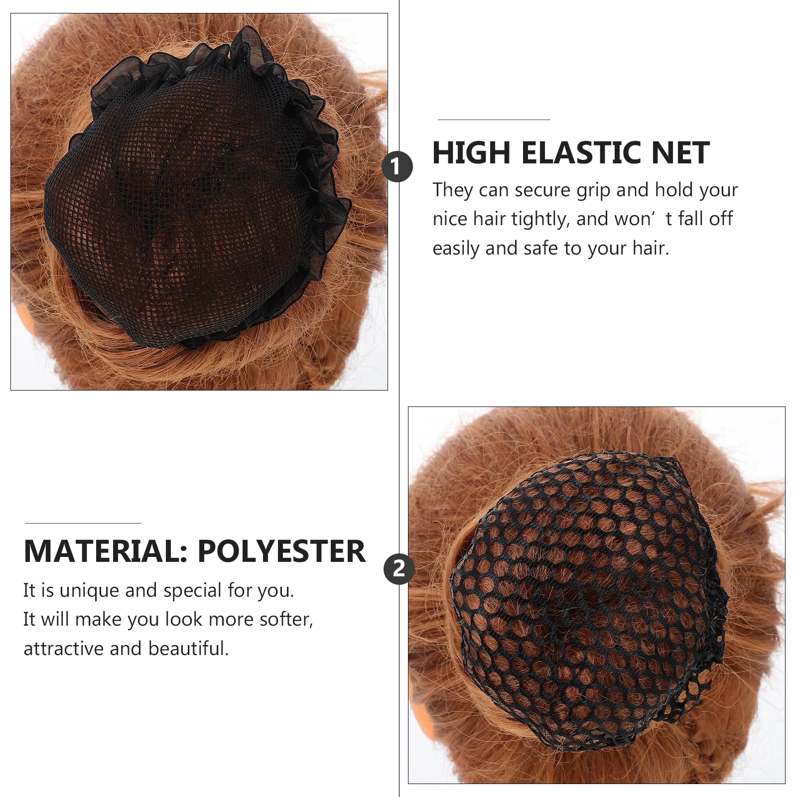 20pcs High Elastic Snood Lace Hair Nets Ruffled Headdress For Ballet Wedding Prom Daily Wear Secure Lightweight Bun Cover Hair
20pcs High Elastic Snood Lace Hair Nets Ruffled Headdress For Ballet Wedding Prom Daily Wear Secure Lightweight Bun Cover Hair