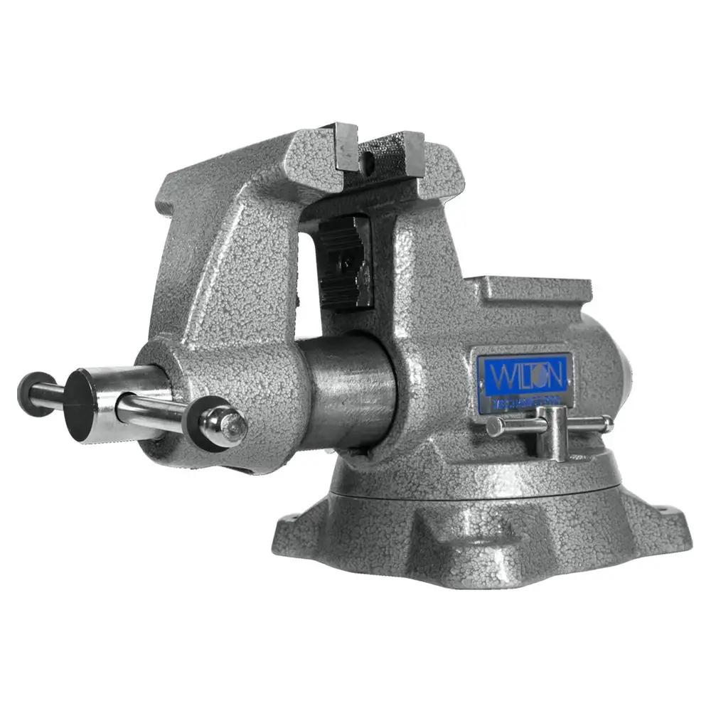 Mechanics Pro Bench Vise, 41 2 Jaw Width, 4 Jaw Opening, 31 2 Throat Model 845M
Mechanics Pro Bench Vise, 41 2 Jaw Width, 4 Jaw Opening, 31 2 Throat Model 845M