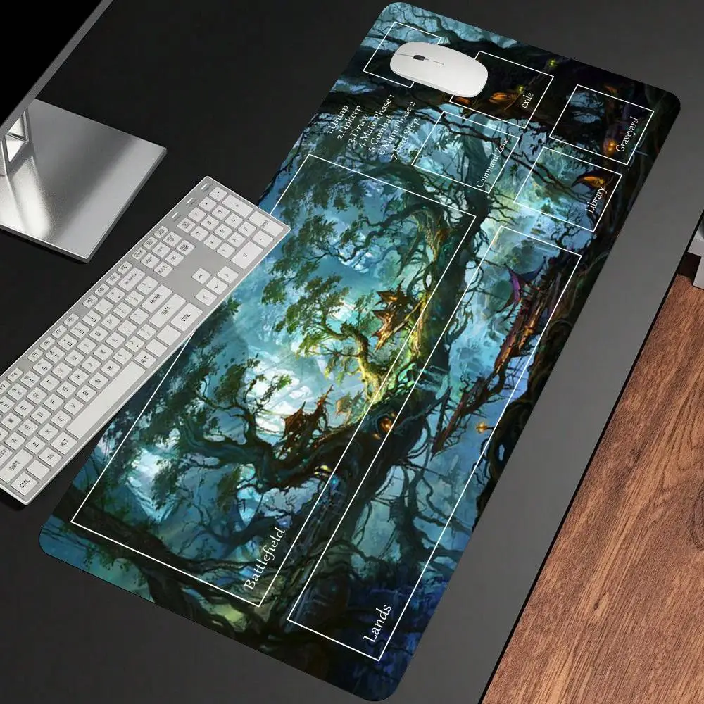 Magic Forest Tree Mouse Pad Large Computer Keyboard Animation Game Mousepad Chess and Card TCG Desk Mat Compatible RPG CCG
Magic Forest Tree Mouse Pad Large Computer Keyboard Animation Game Mousepad Chess and Card TCG Desk Mat Compatible RPG CCG