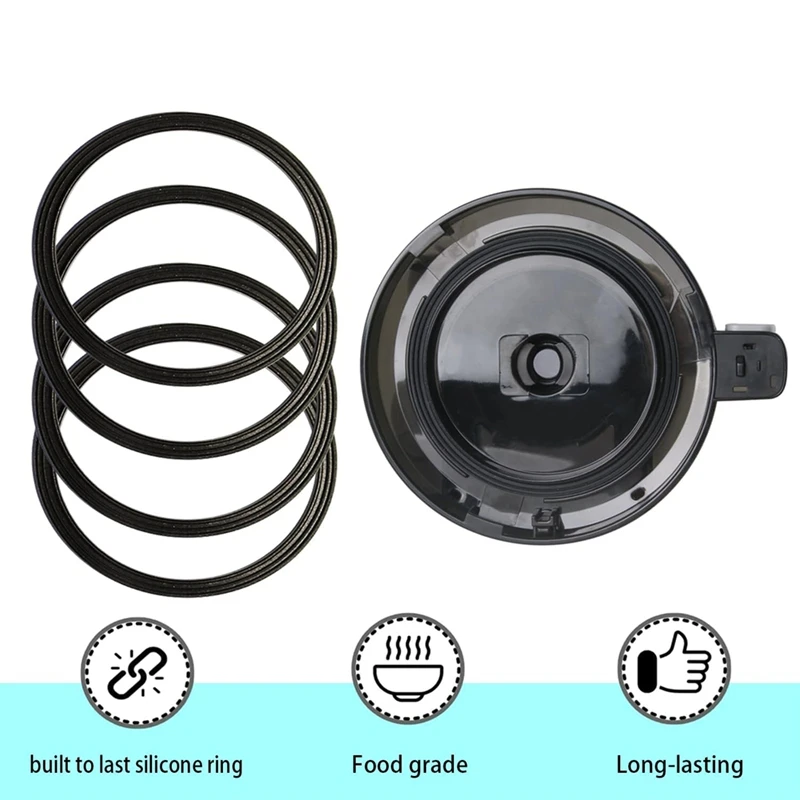 【BUY NOW】Outer Bowl Lid and Blender Gasket Replacement Rubber Gaskets Part Compatible for Ninja NC301 CREAMi Ice Cream Maker
【BUY NOW】Outer Bowl Lid and Blender Gasket Replacement Rubber Gaskets Part Compatible for Ninja NC301 CREAMi Ice Cream Maker