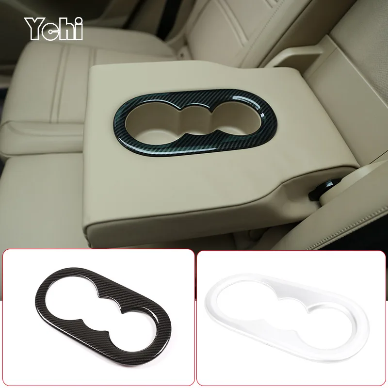ABS Carbon Fiber/Silver For Porsche Cayenne 2018-2023 Car Rear Seat Water Cup Holder Cover Trim Stickers Car Accessories
ABS Carbon Fiber/Silver For Porsche Cayenne 2018-2023 Car Rear Seat Water Cup Holder Cover Trim Stickers Car Accessories