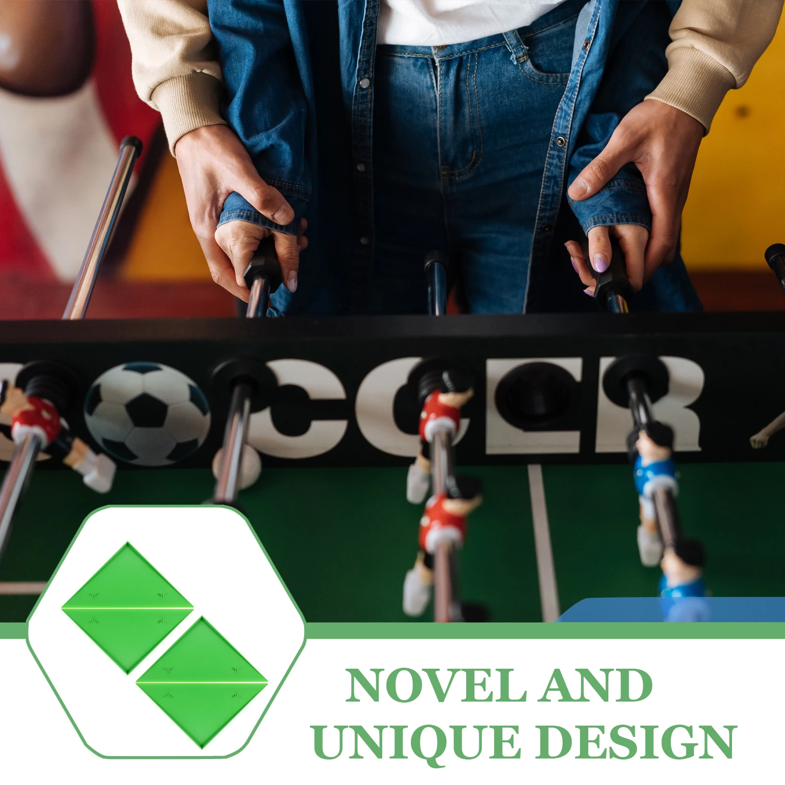 4pcs Triangle Foosball Table Corner Protector Green Anti Scratch Universal Fit For Most Table Football Accessories Team
4pcs Triangle Foosball Table Corner Protector Green Anti Scratch Universal Fit For Most Table Football Accessories Team