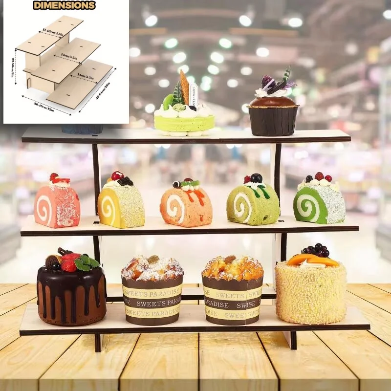 Portable Wooden Vertical Display Stands for Craft Farmers Market Cupcakes Cakes Candy - Retail Counter Stands
Portable Wooden Vertical Display Stands for Craft Farmers Market Cupcakes Cakes Candy - Retail Counter Stands