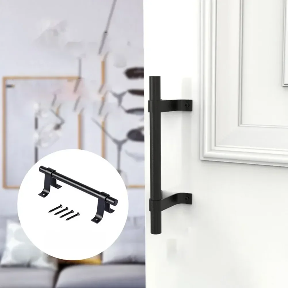 19.5cm Lacquered Black Carbon Steel Barn Door Handle Country Sliding Gate Pull Handle Old Vintage Hardware Wood Door Handles
19.5cm Lacquered Black Carbon Steel Barn Door Handle Country Sliding Gate Pull Handle Old Vintage Hardware Wood Door Handles