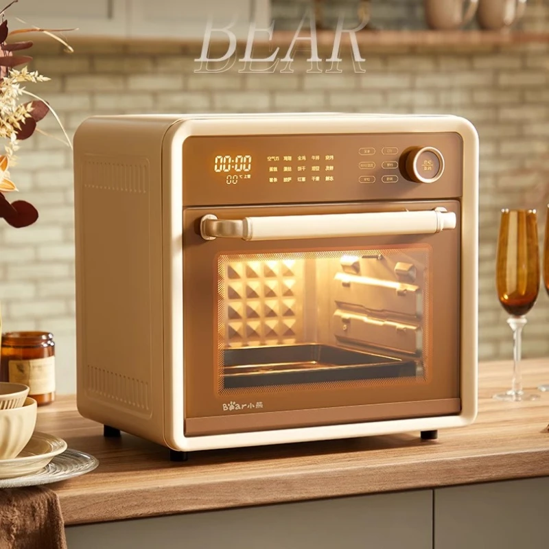 Bear air fryer 18L household electric oven air fryer integrated multi-functional small cake baking helper kitchen accessories
Bear air fryer 18L household electric oven air fryer integrated multi-functional small cake baking helper kitchen accessories