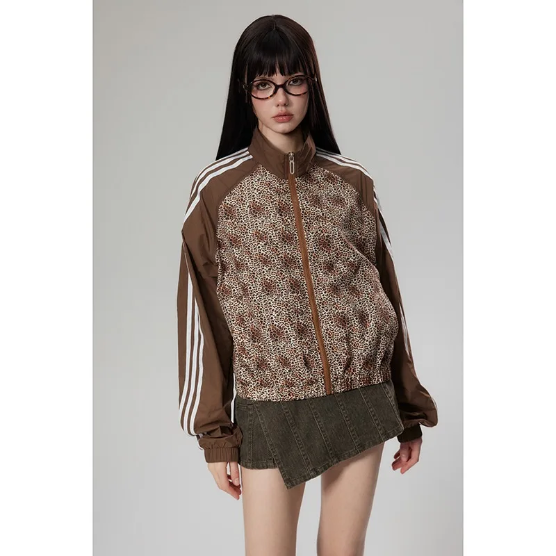 NXXTRESS Women Streetwear Vintage Y2K Jackets Aesthetic Zipper Leopard Print Jacket Coat Harajuku Zip Up Sun Proof Clothing
NXXTRESS Women Streetwear Vintage Y2K Jackets Aesthetic Zipper Leopard Print Jacket Coat Harajuku Zip Up Sun Proof Clothing