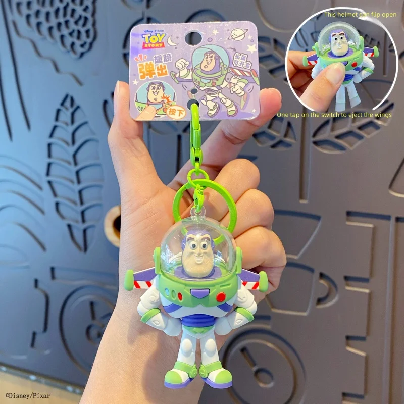 Disney Genuine Toy Story Series Pendant Cute Cartoon Figure Keychain Figure Keychain with Pop-up Wings Charm Ornament Collection
Disney Genuine Toy Story Series Pendant Cute Cartoon Figure Keychain Figure Keychain with Pop-up Wings Charm Ornament Collection