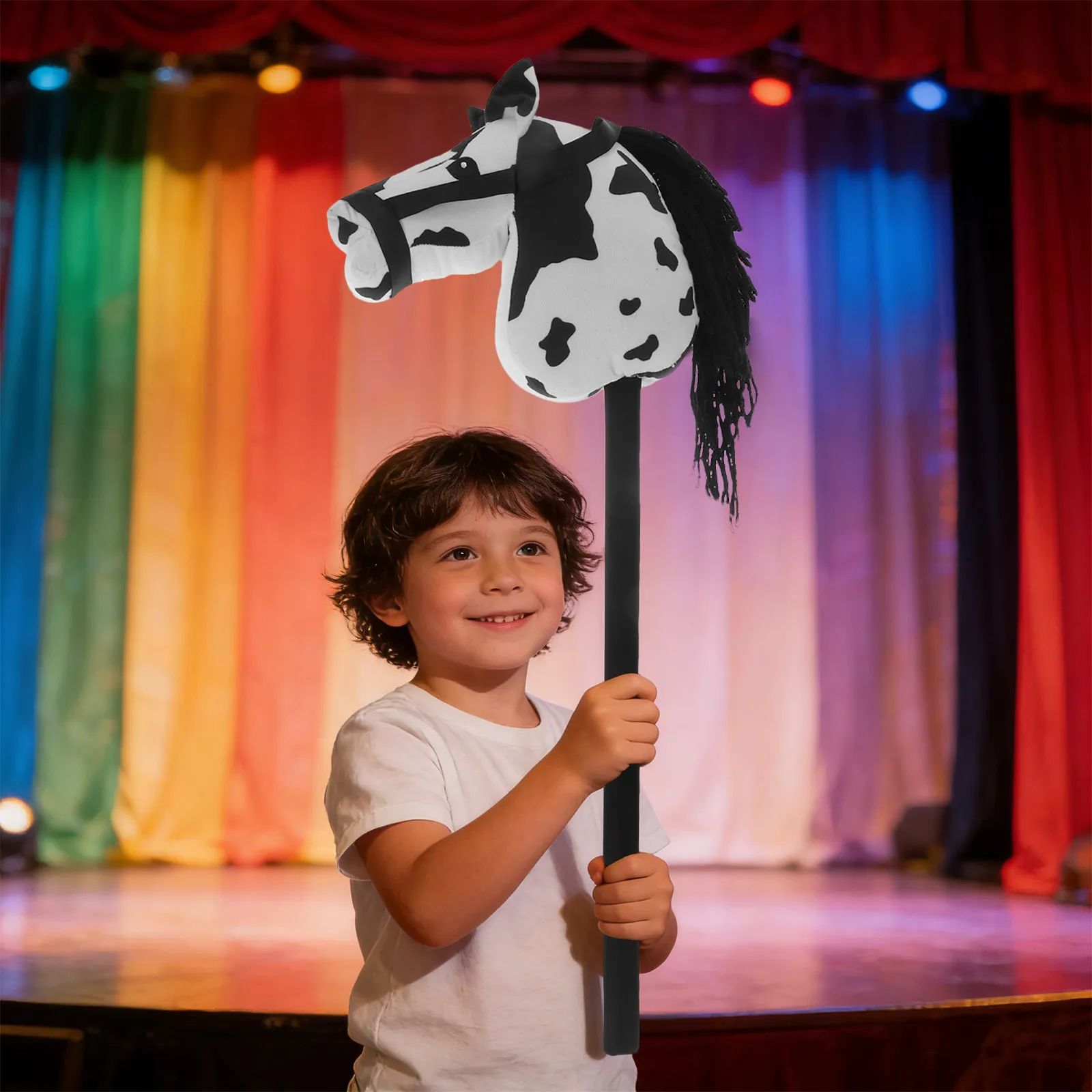 Wooden Horse Riding Stick Ride-on Stick for Kids Stage Performance Party Decoration Preschool Balance Fun Toy Horses to Ride
Wooden Horse Riding Stick Ride-on Stick for Kids Stage Performance Party Decoration Preschool Balance Fun Toy Horses to Ride