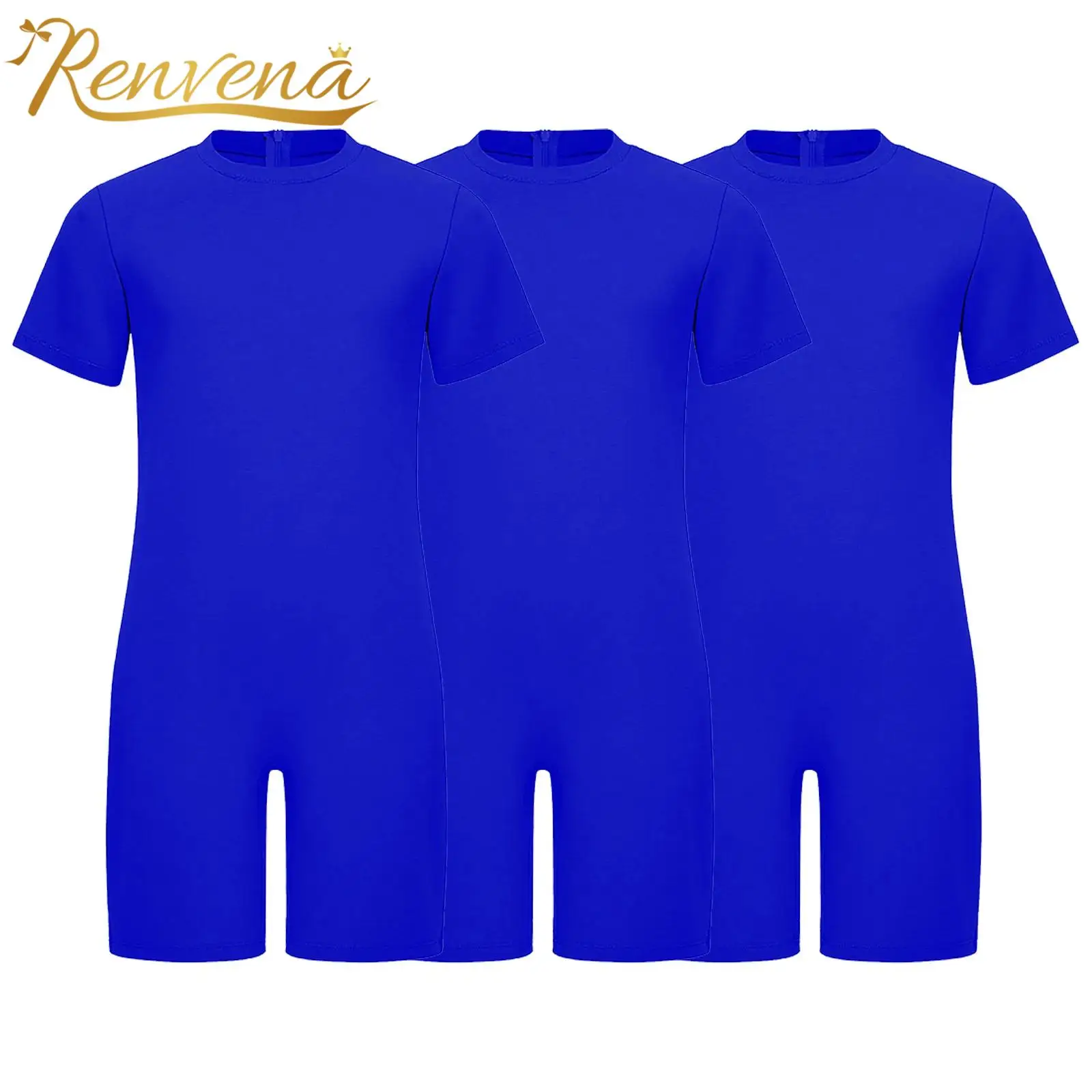 Kids 3Pcs Girls Boys Jumpsuits Round Neck Short Sleeve Solid Color Fitness Jumpsuit Unitards Special Needs Adaptive Clothing
Kids 3Pcs Girls Boys Jumpsuits Round Neck Short Sleeve Solid Color Fitness Jumpsuit Unitards Special Needs Adaptive Clothing