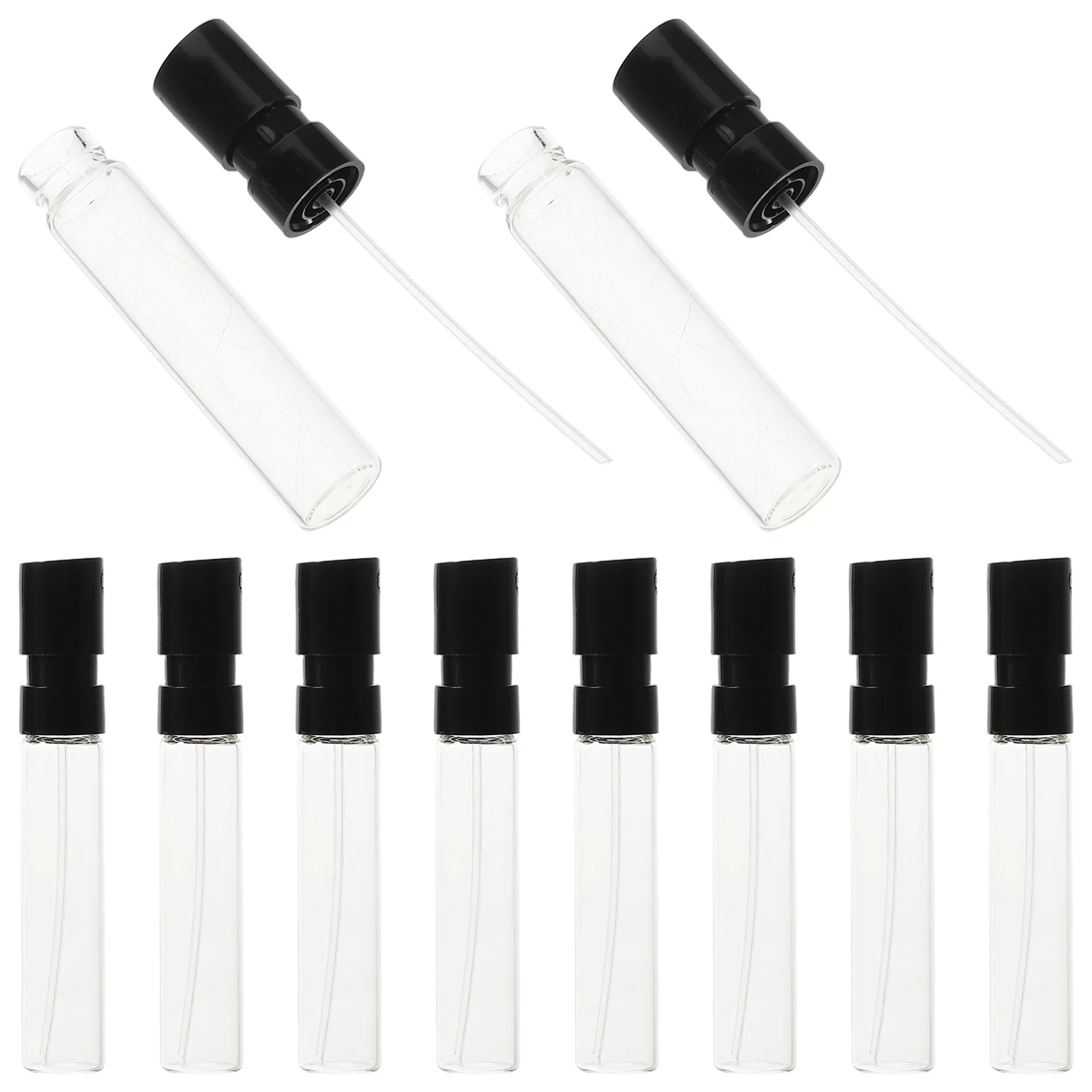 10 Pcs Cologne Sample Bottles Aromatherapy Glass Vials Perfume Atomizer Empty Spray
10 Pcs Cologne Sample Bottles Aromatherapy Glass Vials Perfume Atomizer Empty Spray