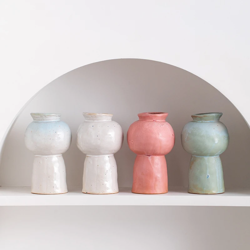 Sichuan Gate Wabi-Sabi Style Glazed Pot, Retro and Simple Ceramic Flower Vase, Decorative Dried Flower or Fresh Flower Arrangeme
Sichuan Gate Wabi-Sabi Style Glazed Pot, Retro and Simple Ceramic Flower Vase, Decorative Dried Flower or Fresh Flower Arrangeme