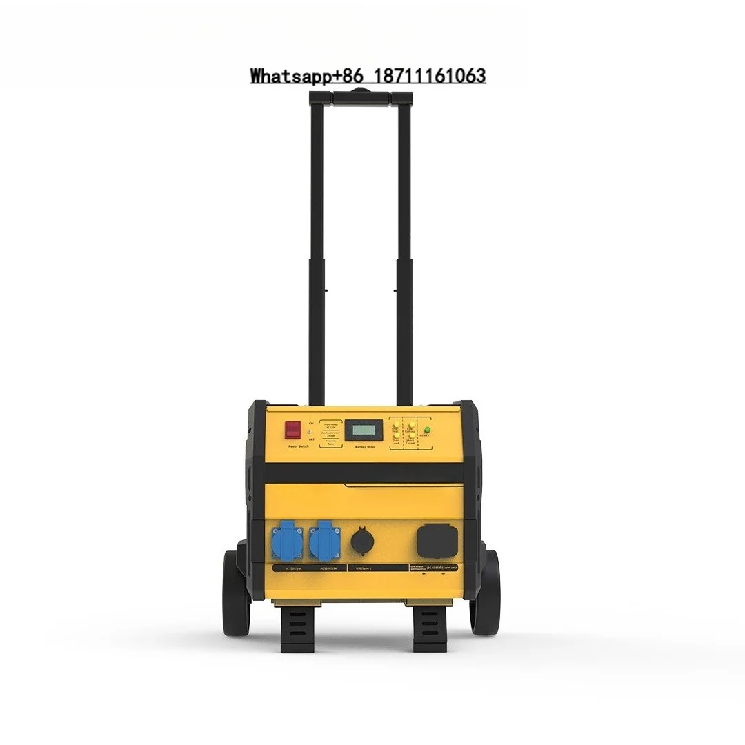 Small Portable Power Station with Strong Inverter Performance Can Be Applied for 3.5kw Power Tools in Municipal Road Repair
Small Portable Power Station with Strong Inverter Performance Can Be Applied for 3.5kw Power Tools in Municipal Road Repair