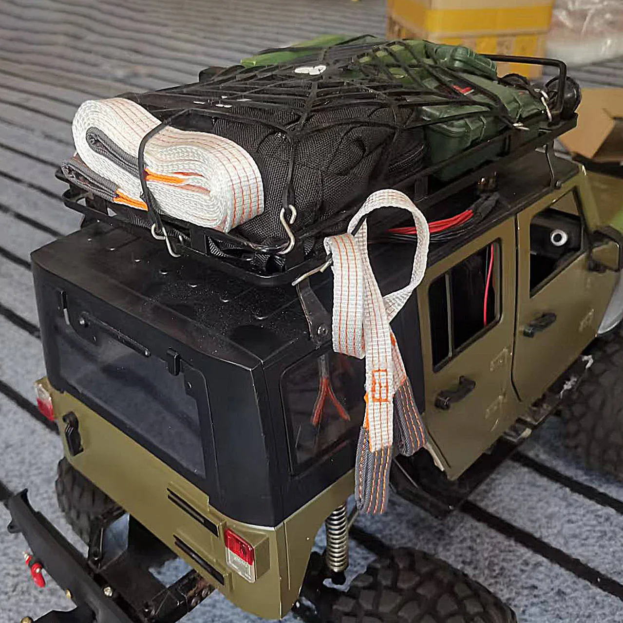 1/8 1/10 1/12 RC Crawler Car Trailer Rope Lifting Belt Models Decoration for Traxxas TRX4 TRX6 AXIAL SCX10 II RC4WD D90 Parts
1/8 1/10 1/12 RC Crawler Car Trailer Rope Lifting Belt Models Decoration for Traxxas TRX4 TRX6 AXIAL SCX10 II RC4WD D90 Parts