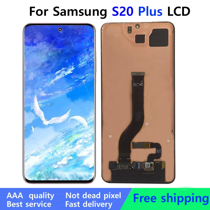 6.7 Inch S20 Plus LCD Screen Replacment For Samsung Galaxy S20+ G985 G985F Lcd Display Touch Screen Assembly Repair Parts
6.7 Inch S20 Plus LCD Screen Replacment For Samsung Galaxy S20+ G985 G985F Lcd Display Touch Screen Assembly Repair Parts