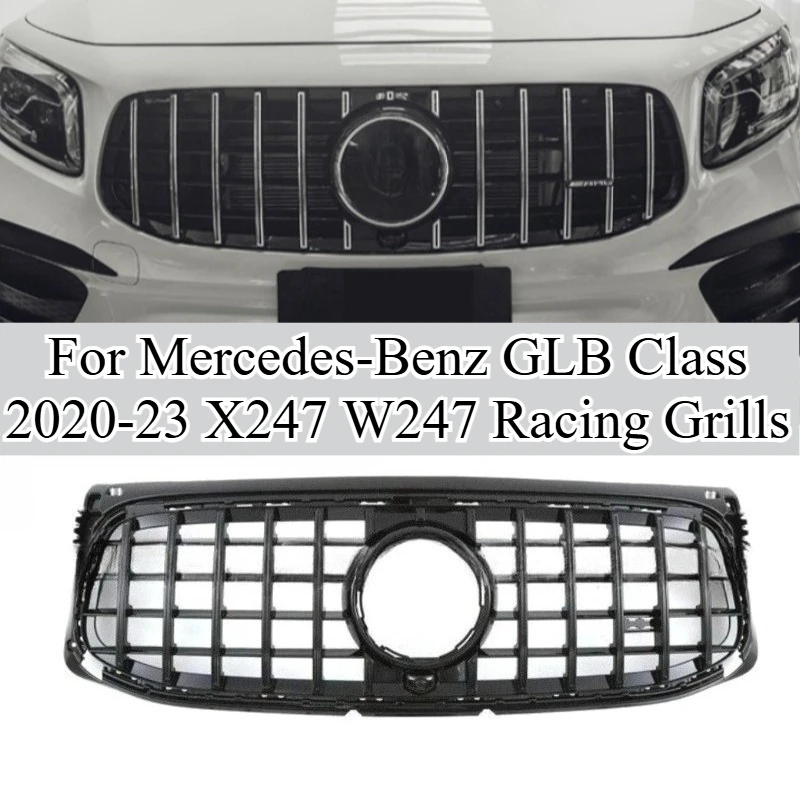 For Mercedes-Benz GLB Class 2020-23 X247 W247 Global Models AMG Style Vertical Slat GT Grille Replacement Gloss Black ABS Direct
For Mercedes-Benz GLB Class 2020-23 X247 W247 Global Models AMG Style Vertical Slat GT Grille Replacement Gloss Black ABS Direct