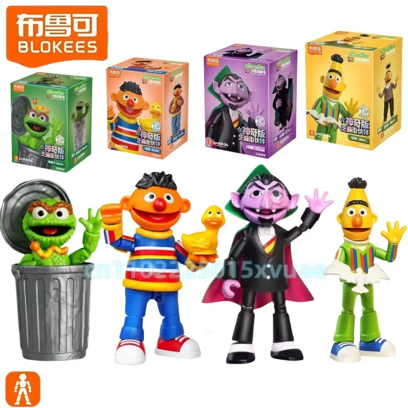 Blokees Sesame Street Building Blocks ERNIE BERT ELMO COOKIE MONSTER BIG BIRD Assembled Action Model Figure Toys Kids Gift
Blokees Sesame Street Building Blocks ERNIE BERT ELMO COOKIE MONSTER BIG BIRD Assembled Action Model Figure Toys Kids Gift