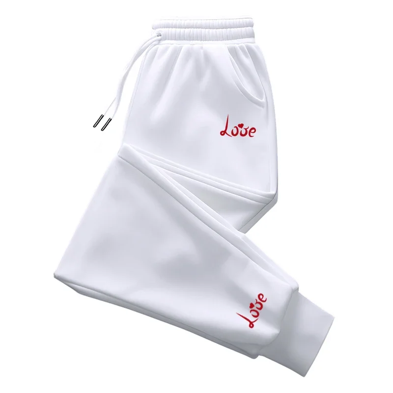 New men's and women's autumn/winter fleece-lined sweatpants, casual long pants, loose fit, plus size, fashionable and trendy cas
New men's and women's autumn/winter fleece-lined sweatpants, casual long pants, loose fit, plus size, fashionable and trendy cas