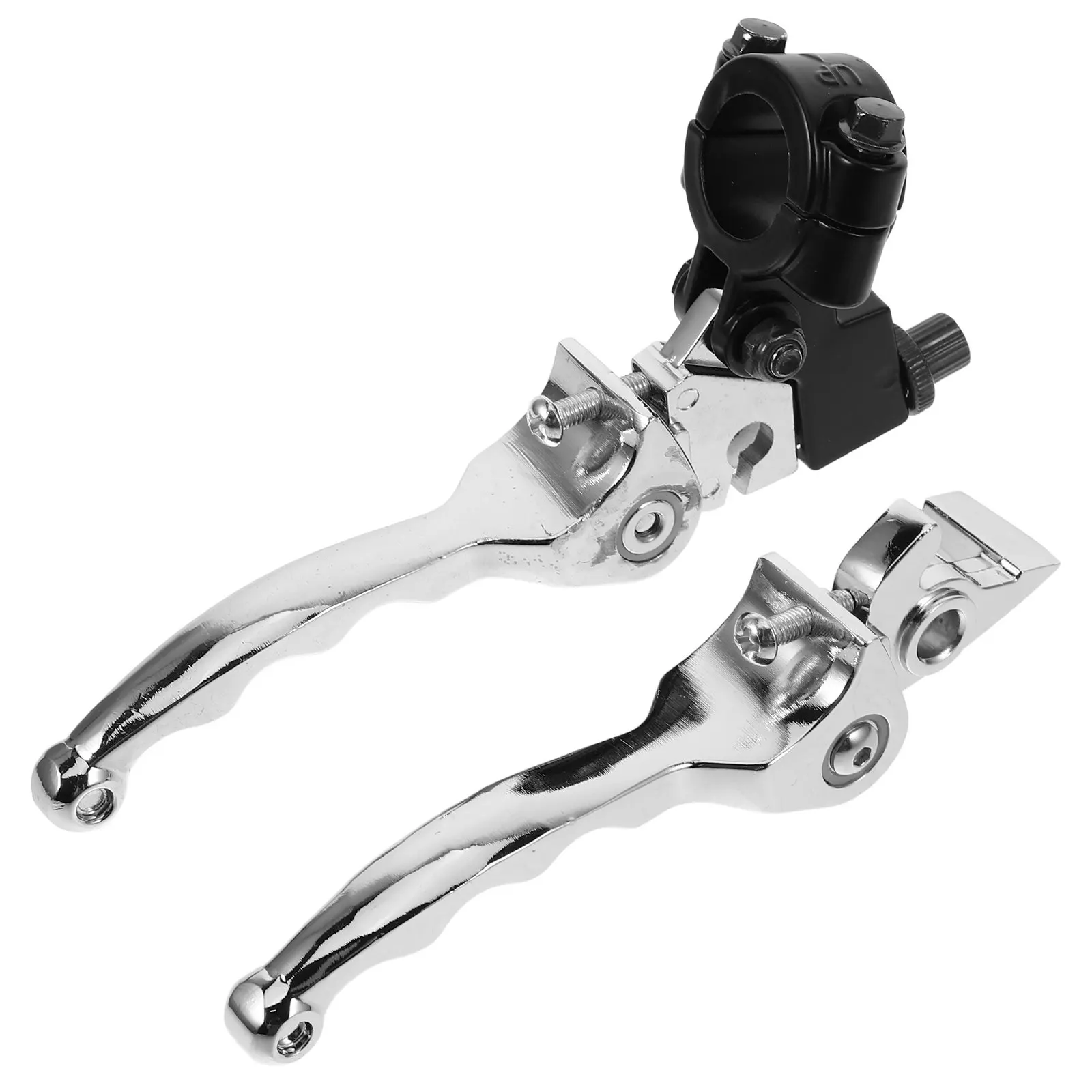 1Pair Motorcycle Brake Lever Heavy-Duty Metal Anodized Coating Corrosion-Resistant Replacement Brake Handle for Dirt Bike
1Pair Motorcycle Brake Lever Heavy-Duty Metal Anodized Coating Corrosion-Resistant Replacement Brake Handle for Dirt Bike