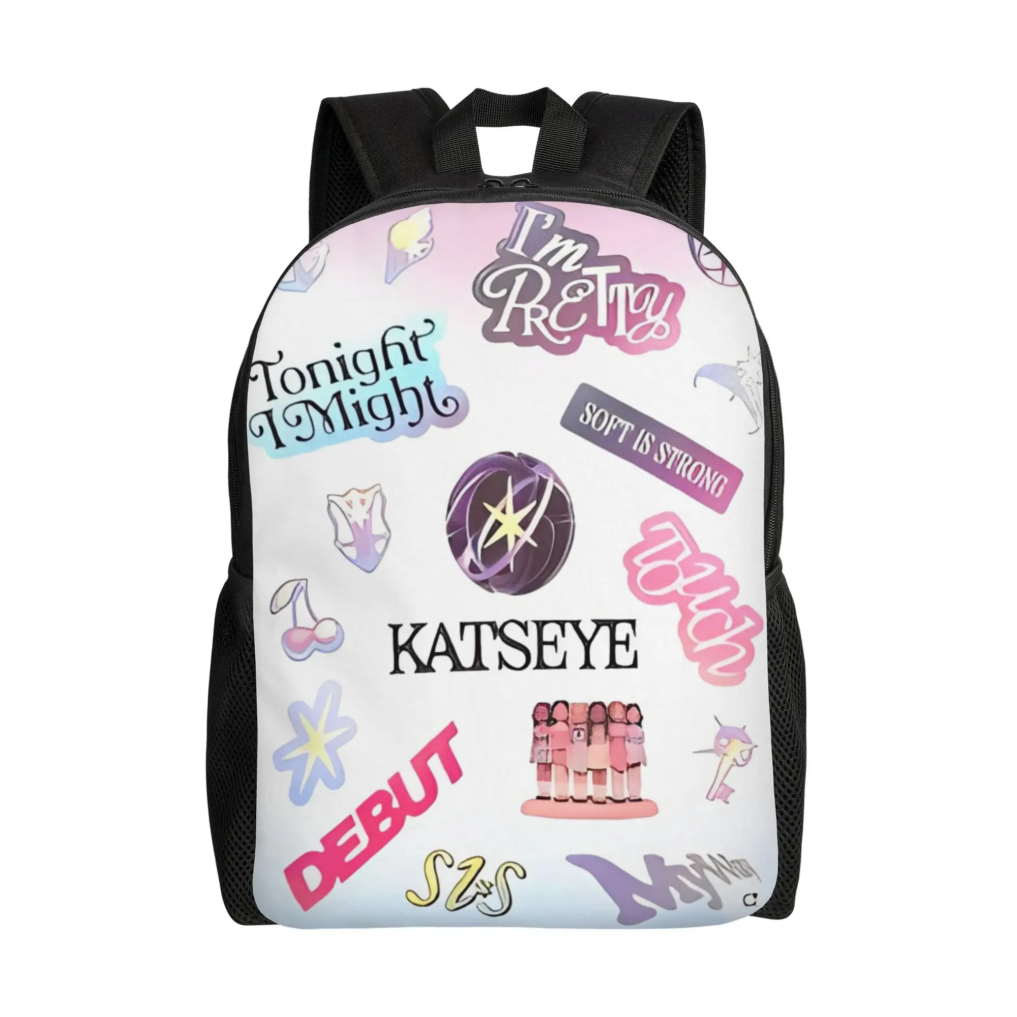 Katseye Backpack for Men Women Teenage High School Business Daypack Kpop Music Laptop Computer Shoulder Bag Sports
Katseye Backpack for Men Women Teenage High School Business Daypack Kpop Music Laptop Computer Shoulder Bag Sports