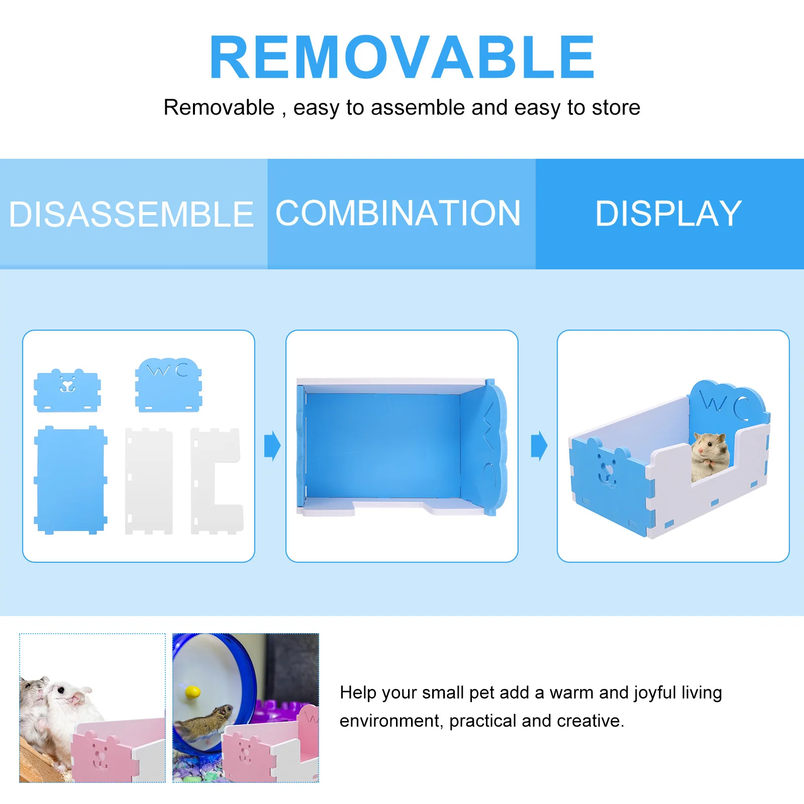 Guinea Pig Toilet Basin Sturdy Easy Clean Warm Joyful Pet Hamster Living Toilet Small Pet Supply
Guinea Pig Toilet Basin Sturdy Easy Clean Warm Joyful Pet Hamster Living Toilet Small Pet Supply