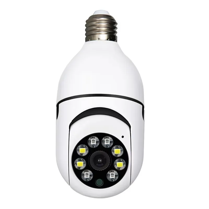 E27 1080P Wi-Fi PTZ Внутренняя камера безопасности с отслеживанием движения Аудио Обнаружение движения Семейное беспроводное IP-видеонаблюдение
E27 1080P Wi-Fi PTZ Внутренняя камера безопасности с отслеживанием движения Аудио Обнаружение движения Семейное беспроводное IP-видеонаблюдение