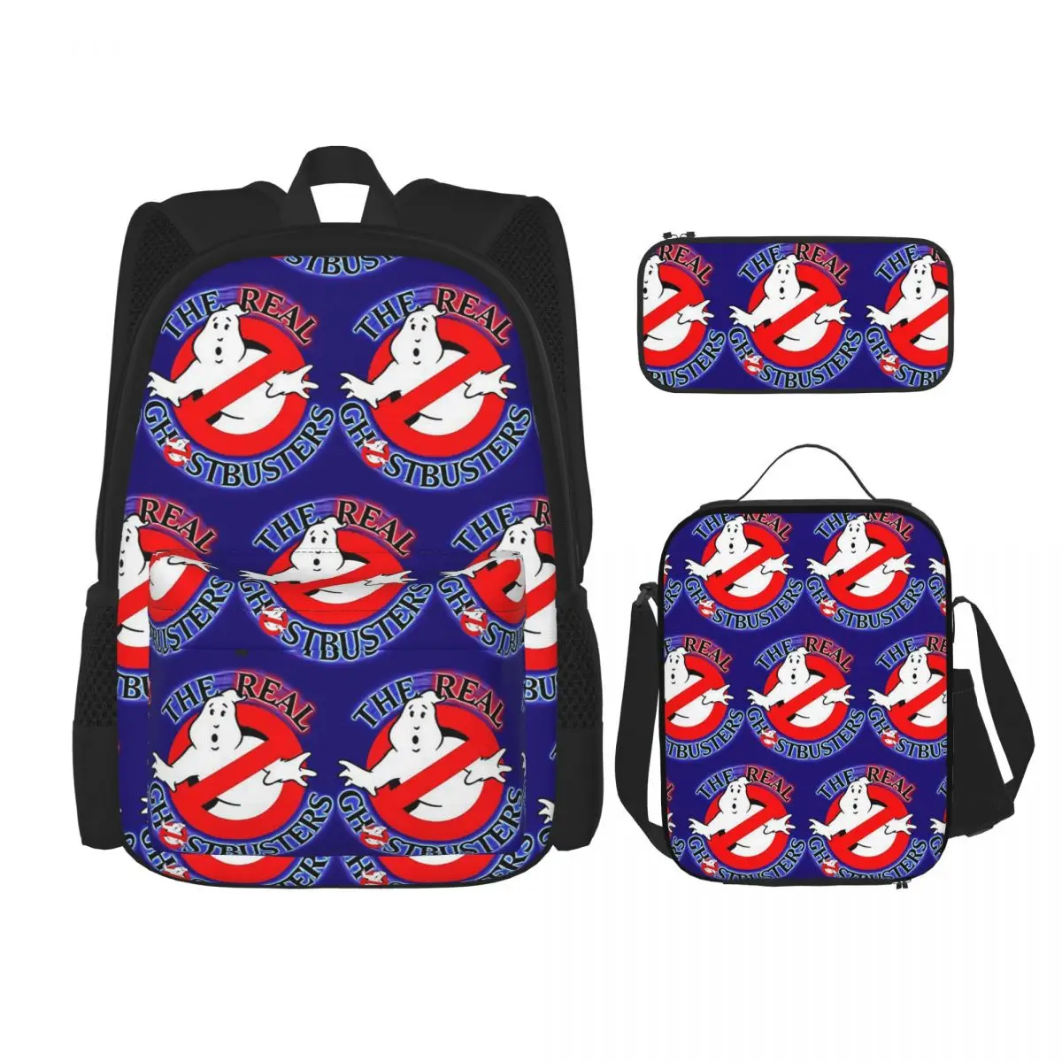 The GhostBusters Logo Pattern Backpacks Children Bookbag School Bags Rucksack Lunch Bag Pen Bag Three-Piece Set
The GhostBusters Logo Pattern Backpacks Children Bookbag School Bags Rucksack Lunch Bag Pen Bag Three-Piece Set