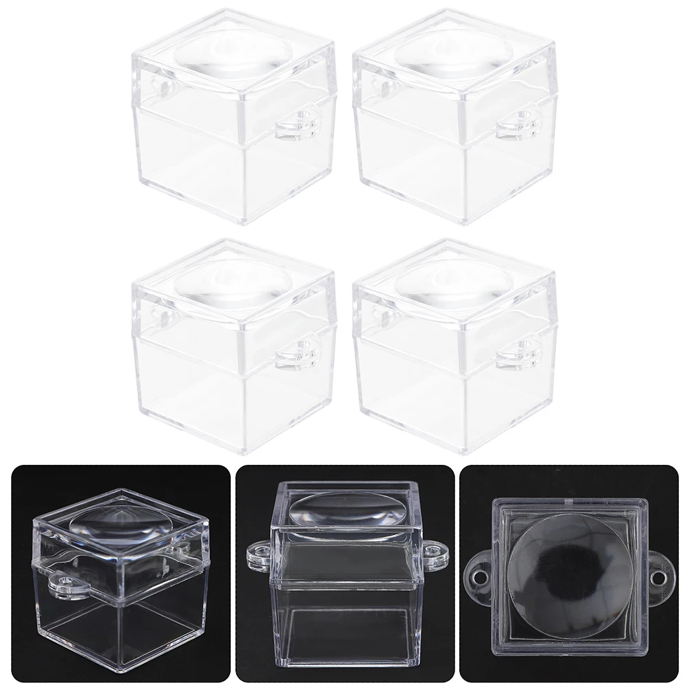 12pcs Insect Observation Box Magnifying Container With Built-In Magnifier High Transparency Tool For Science Experiments
12pcs Insect Observation Box Magnifying Container With Built-In Magnifier High Transparency Tool For Science Experiments