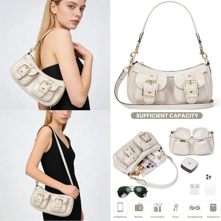 Shoulder Bag for Women Y2k Purse Leather Hobo Tote Handbag Trendy Going Out Purse Crossbody Everyday Purse
Shoulder Bag for Women Y2k Purse Leather Hobo Tote Handbag Trendy Going Out Purse Crossbody Everyday Purse