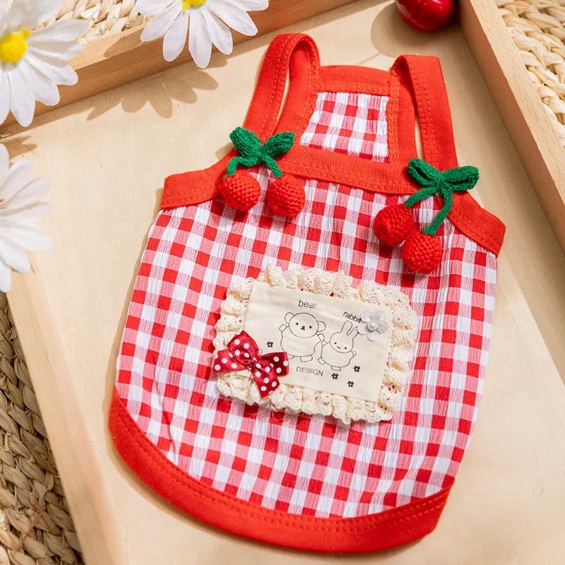 Summer Puppy Clothes Comfortable Dog Vest for Small Medium Dogs Dog T Shirt Girls Dog Costume Chihuahua Vest Roupa Perro Vestio
Summer Puppy Clothes Comfortable Dog Vest for Small Medium Dogs Dog T Shirt Girls Dog Costume Chihuahua Vest Roupa Perro Vestio