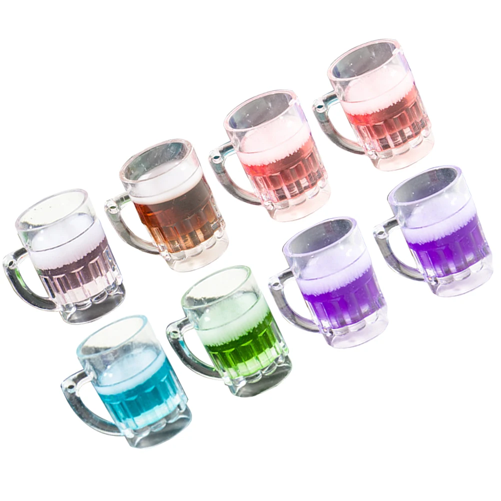 8pcs Simulated Beer Cup Charms DIY Resin Pendant Bracelet Earring Keychain Craft Jewelry Making Accessories for Christmas
8pcs Simulated Beer Cup Charms DIY Resin Pendant Bracelet Earring Keychain Craft Jewelry Making Accessories for Christmas