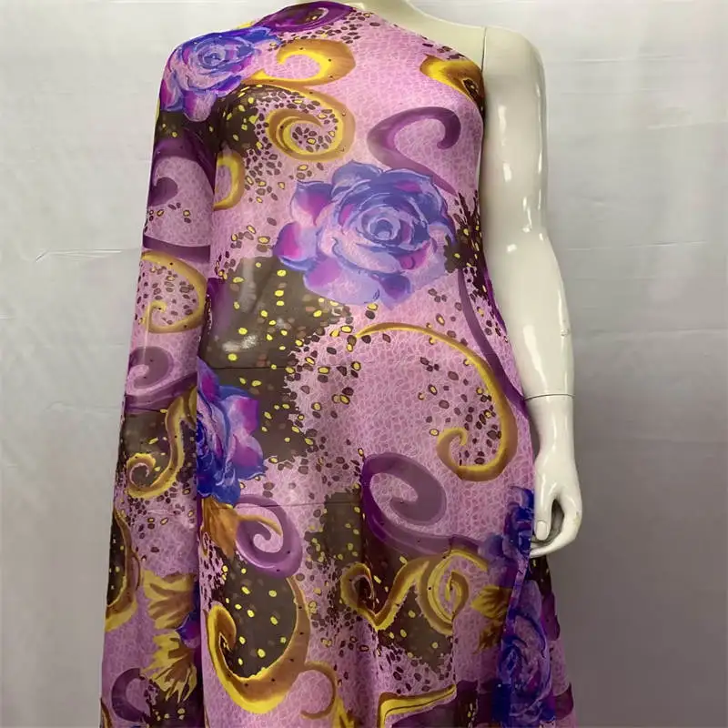 2022 Latest Silk Chiffon Printed Fabric High Quality 5 Yards Silk fabric for Ladies to Wear Soft Comfortable.L2
2022 Latest Silk Chiffon Printed Fabric High Quality 5 Yards Silk fabric for Ladies to Wear Soft Comfortable.L2