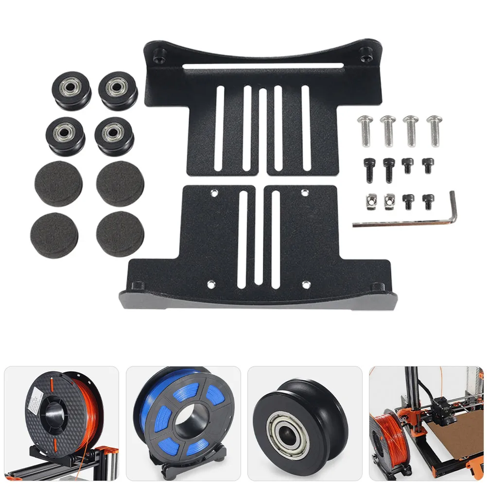 1Set Professional Adjustable 3D Printer Filament Bracket Aluminum Spool Holder Rack with Bearing 1Kg Weight Capacity
1Set Professional Adjustable 3D Printer Filament Bracket Aluminum Spool Holder Rack with Bearing 1Kg Weight Capacity