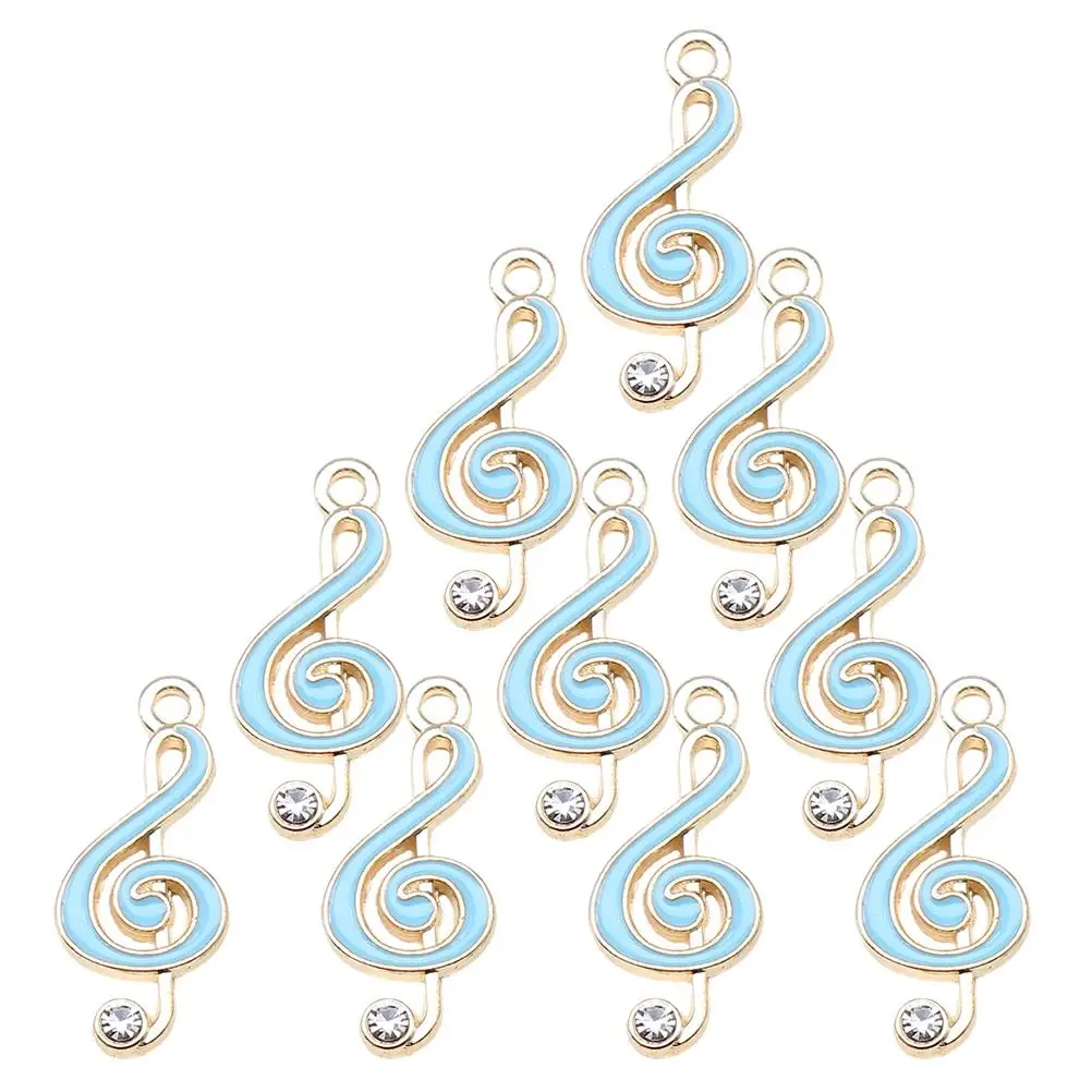 10 Pcs Musical Note Pendant Unique Shape Charms Jewelry Making Earrings Small Notes Alloy
10 Pcs Musical Note Pendant Unique Shape Charms Jewelry Making Earrings Small Notes Alloy