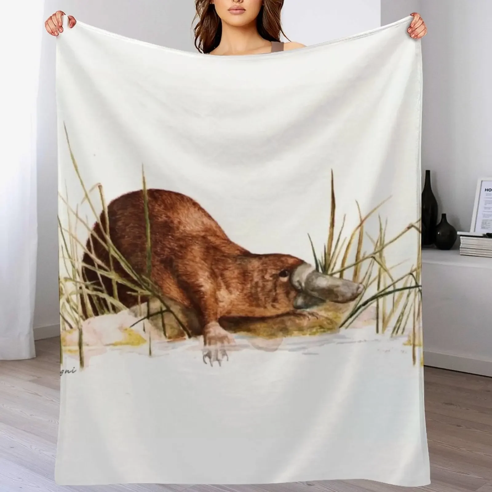Platypus Throw Blanket Thin Soft Blanket for Summer Night Sleeping
Platypus Throw Blanket Thin Soft Blanket for Summer Night Sleeping
