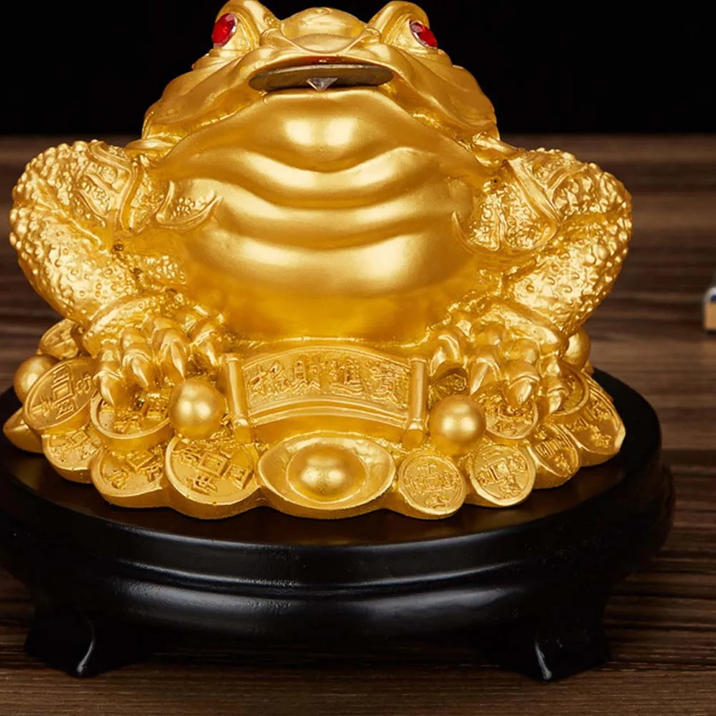 Money Figurine Chinese Ornaments Home Products Decorations Figurines Toad Desk Frog Statue
Money Figurine Chinese Ornaments Home Products Decorations Figurines Toad Desk Frog Statue